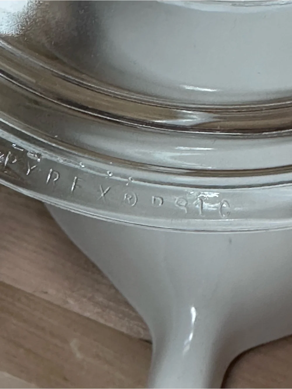 Corningware White Ceramic Saucepan with Floral Accent (Wildflower) and Glass Lid